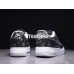 SUPREME X LV X NIKE AIR FORCE 1 LOW BLACK WHITE DENIM