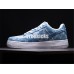 SUPREME X LV X NIKE AIR FORCE 1 LOW BLUE WHITE DENIM