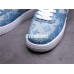 SUPREME X LV X NIKE AIR FORCE 1 LOW BLUE WHITE DENIM