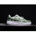 SUPREME X LV X NIKE AIR FORCE 1 LOW GREEN WHITE DENIM