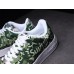 SUPREME X LV X NIKE AIR FORCE 1 LOW GREEN WHITE DENIM