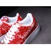 SUPREME X LV X NIKE AIR FORCE 1 LOW RED WHITE DENIM
