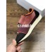 BALENCIAGA RACE RUNNER LOW-TOP SNEAKERS BURGUNDY BLACK 483492 W05G5 6000