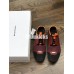 BALENCIAGA RACE RUNNER LOW-TOP SNEAKERS BURGUNDY BLACK 483492 W05G5 6000
