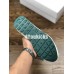 BALENCIAGA RACE RUNNER LOW-TOP SNEAKERS WHITE ACID BLUE