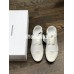 BALENCIAGA RACE RUNNER LOW-TOP SNEAKERS WHITE ACID BLUE