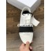 BALENCIAGA RACE RUNNER LOW-TOP SNEAKERS WHITE BLACK 483492 WOYXI 9061