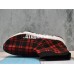 BALENCIAGA SPEED STRETCH-KNIT MID SNEAKERS GRID RED BLACK 477289W05G05