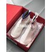 BALENCIAGA SPEED STRETCH-KNIT MID SNEAKERS WHITE BLUE RED 433214 WOXH 8681