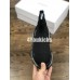 BALENCIAGA TRIPLE-S AIR KNIT MID SOCK BLACK