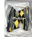 BALENCIAGA TRIPLE-S SNEAKER 2.0 NUBUCK LEATHER BLACK YELLOW GREY