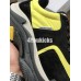 BALENCIAGA TRIPLE-S SNEAKER 2.0 NUBUCK LEATHER BLACK YELLOW WHITE