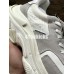 BALENCIAGA TRIPLE-S SNEAKER 2.0 NUBUCK LEATHER CREAMY WHITE GREY