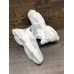 BALENCIAGA TRIPLE-S SNEAKER 2.0 NUBUCK LEATHER CREAMY WHITE GREY