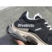 BALENCIAGA TRIPLE-S SNEAKER 2.0 NUBUCK LEATHER LEADEN GREY