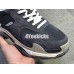 BALENCIAGA TRIPLE-S SNEAKER 2.0 NUBUCK LEATHER LEADEN GREY