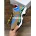 BALENCIAGA TRIPLE-S SNEAKER 2.0 NUBUCK LEATHER LIGHT BROWN BLUE GREEN WHITE