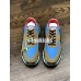 BALENCIAGA TRIPLE-S SNEAKER 2.0 NUBUCK LEATHER LIGHT BROWN BLUE GREEN WHITE