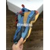 BALENCIAGA TRIPLE-S SNEAKER ACID BLUE BLACK YELLOW RED 490672 W0903 3518