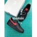 NIKE AIR FORCE 1 LOW BLACK RED DRAGON