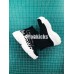 BALENCIAGA KNIT SPEED TRAINER SNEAKERS PRINTED POWER OF DREAMS BLACK
