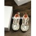 BALENCIAGA TESS S.GOMMA MAILLE SNEAKERS 3.0 WHITE ORANGE 656686 W06G0 2001