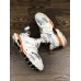 BALENCIAGA TESS S.GOMMA MAILLE SNEAKERS 3.0 WHITE ORANGE 656686 W06G0 2001