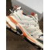 BALENCIAGA TESS S.GOMMA MAILLE SNEAKERS 3.0 WHITE ORANGE 656686 W06G0 2001