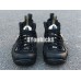 NIKE AIR FOAMPOSITE PRO BLACK METALLIC GOLD 624041-009