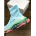 BALENCIAGA TRIPLE-S AIR KNIT MID SOCK BLUE