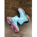 BALENCIAGA TRIPLE-S AIR KNIT MID SOCK BLUE