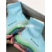 BALENCIAGA TRIPLE-S AIR KNIT MID SOCK BLUE