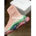 BALENCIAGA TRIPLE-S AIR KNIT MID SOCK PINK