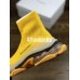 BALENCIAGA TRIPLE-S AIR KNIT MID SOCK YELLOW
