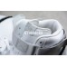 NIKE AIR FORCE 1 HI 07 LV8 CHENILLE SWOOSH WHITE GREY 806403-105
