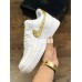 NIKE AIR FORCE 1 LOW WHITE GOLD