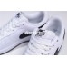 SUPREME X COMME DES GARCONS X NIKE AIR FORCE 1 LOW WHITE BLACK AR7623-008