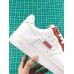 SUPREME X NIKE AIR FORCE 1 SP LOW WHITE RED