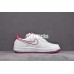 NIKE AIR FORCE 1 LOW 07 LEATHER WHITE TEAM RED AJ7280-100