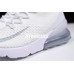NIKE AIR MAX 270 FLYKNIT TRIPLE WHITE PURE PLATINUM AO1023-102