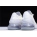 NIKE AIR MAX 270 FLYKNIT TRIPLE WHITE PURE PLATINUM AO1023-102