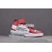 OFF-WHITE x AIR JORDAN 1 HI x NIKE AIR FORCE 270 WHITE BLACK VARSITY RED AA3834-101