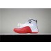KID'S AIR JORDAN 12 CHERRY WHITE GYM RED