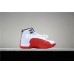 KID'S AIR JORDAN 12 CHERRY WHITE GYM RED