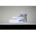 KID'S AIR JORDAN 12 GREY BLUE WHITE