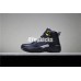 KID'S AIR JORDAN 12 THE MASTER BLACK WHITE GOLD