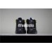 KID'S AIR JORDAN 12 THE MASTER BLACK WHITE GOLD
