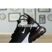 KID'S NIKE AIR MAX 270 BLACK WHITE ORANGE