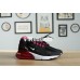 KID'S NIKE AIR MAX 270 BLACK WHITE RED