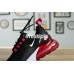 KID'S NIKE AIR MAX 270 BLACK WHITE RED